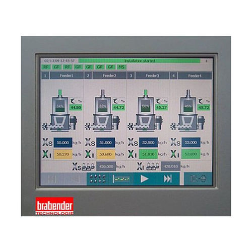 Interfaz de operador con pantalla táctil - Congrav® OP16-E - Kubota Brabender Technologie GmbH - de visualización / para interfaz operador / de control