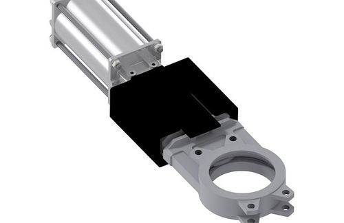 Válvula de tapón - 100 - Kubota Brabender Technologie GmbH - con control neumático / de doble efecto / con actuador neumático doble