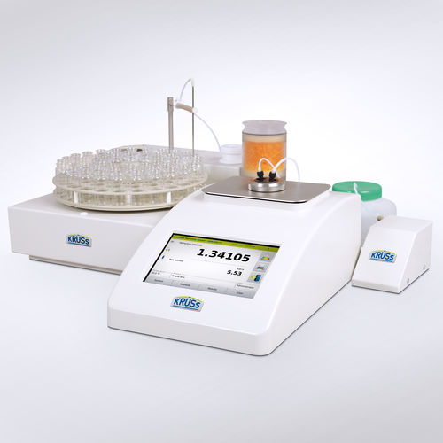 Refractómetro digital - DR6000-TF - A. KRÜSS Optronic GmbH - óptico / de doble escala / escala Brix