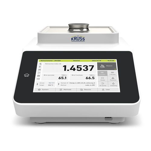 Refractómetro digital - DR7000 series - A. KRÜSS Optronic GmbH - óptico / de mesa / para la industria agroalimentaria
