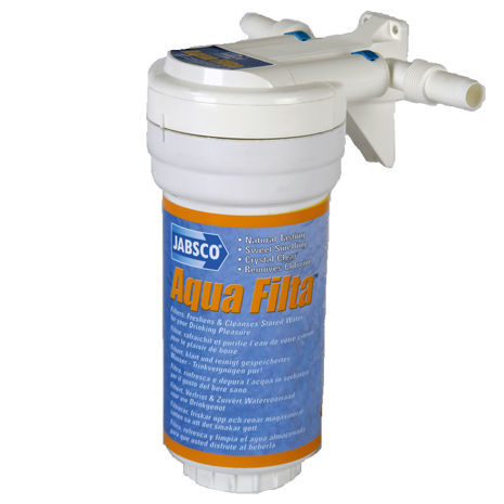 Filtro de agua - Aqua Filta™ - Jabsco - de cartucho / de carbón activado / para aplicaciones industriales