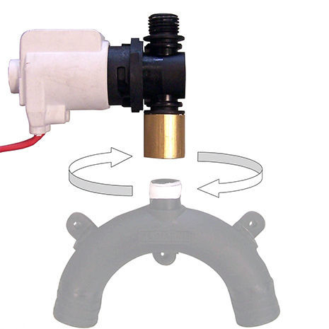 Electroválvula de control directo - 37010  - Jabsco - de 2 vías / normalmente cerrada / agua