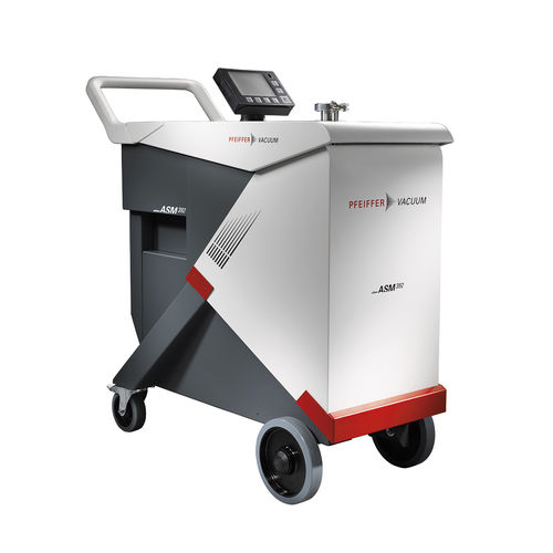 Detector de fugas con helio - ASM 392 - Pfeiffer Vacuum+Fab Solutions - enrollable / con visualizador digital / para prueba de estanqueidad