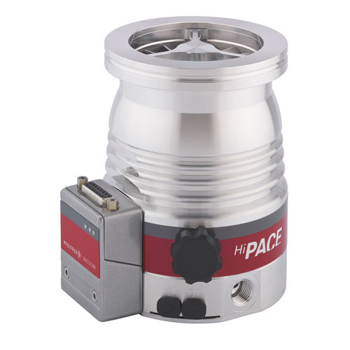 Bomba de vacío turbomolecular - HiPace 80 Neo - Pfeiffer Vacuum+Fab Solutions - lubricada / 24 Vcc / para gas