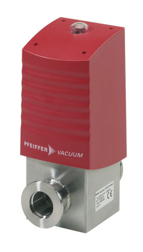Válvula con control neumático - Pfeiffer Vacuum+Fab Solutions - para aire comprimido / en línea / de acero inoxidable