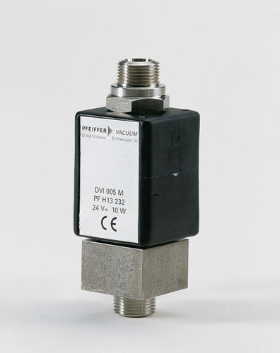 Electroválvula en miniatura - DVI x05 M series - Pfeiffer Vacuum+Fab Solutions - en línea