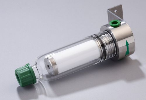 Cárter de filtro de cartucho - FS-2T-D - M&C TechGroup Germany GmbH - para líquido / de PTFE / de acero inoxidable