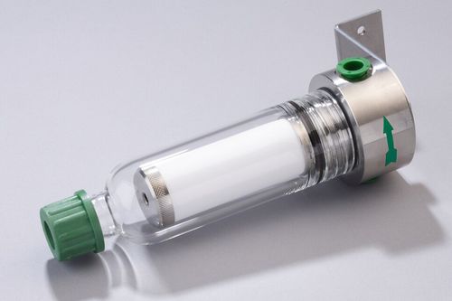 Cárter de filtro de cartucho - FS-20T-D - M&C TechGroup Germany GmbH - para líquido / de PTFE / de acero inoxidable