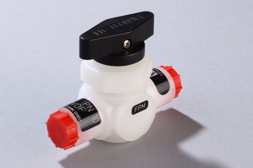 Válvula de bola - 2L/PV-1 - M&C TechGroup Germany GmbH - manual / para gas / de PVDF