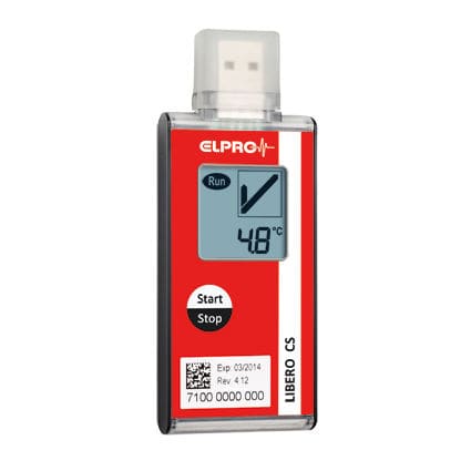 Registrador de datos de temperatura - LIBERO CS - ELPRO-BUCHS AG - USB / NTC / con pantalla LCD