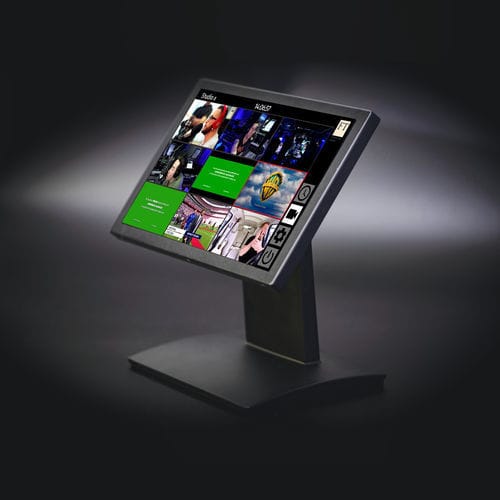 Sistema de visualización táctil - Densitron Technologies - de control