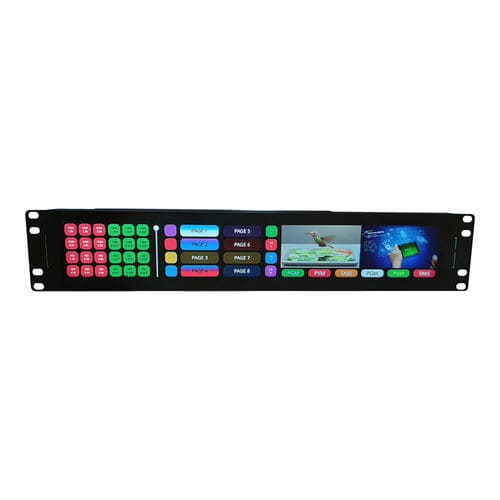 HMI con pantalla multitáctil - DM-163GN-MPXR03 - Densitron Technologies - en bastidor / x86 / Ethernet