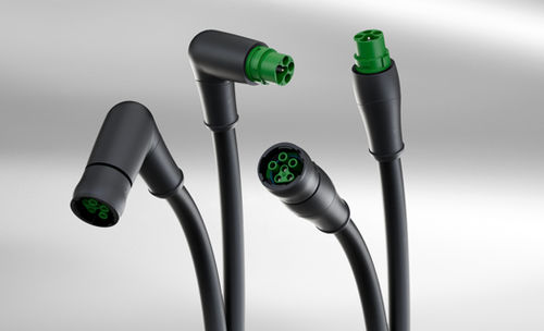 Conector de alimentación eléctrica - MQ15 - MURRELEKTRONIK - recto / en ángulo recto / hembra