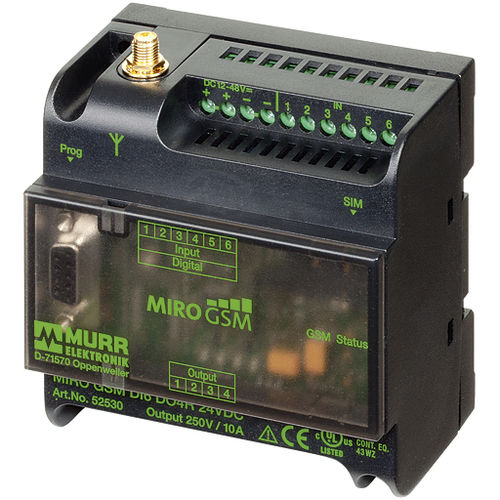 Telemando GSM - MIRO DI6 DO4R series - MURRELEKTRONIK - industrial
