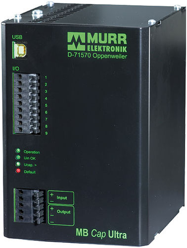 Módulo tampon para alimentación eléctrica DC en riel DIN - MB CAP ULTRA series - MURRELEKTRONIK