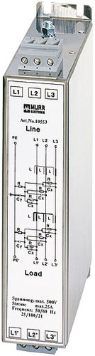 Filtro electrónico paso bajo - MEF series - MURRELEKTRONIK - activo / trifásico / en riel DIN