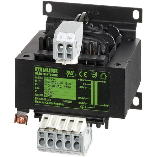Transformador de aislamiento - MTS series - MURRELEKTRONIK - encapsulado / monofásico / montaje en pared