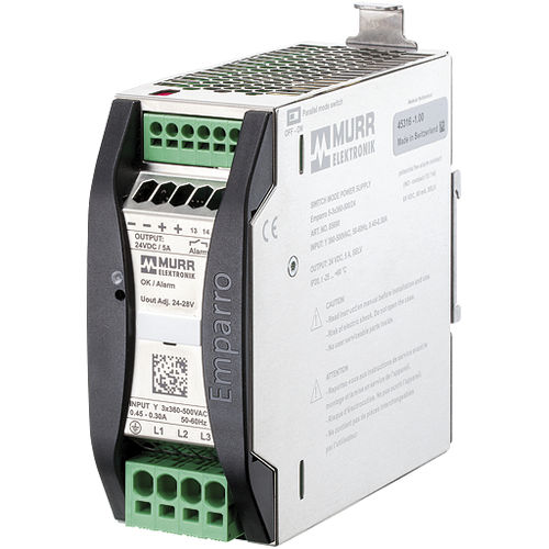 Alimentación eléctrica en riel DIN - Emparro 3~ series  - MURRELEKTRONIK - AC/DC / conmutada / trifásica