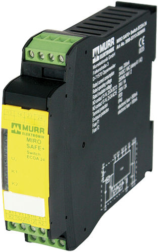 Relé de seguridad de parada de emergencia - MIRO SAFE+ SWITCH ECOA  - MURRELEKTRONIK - en riel DIN