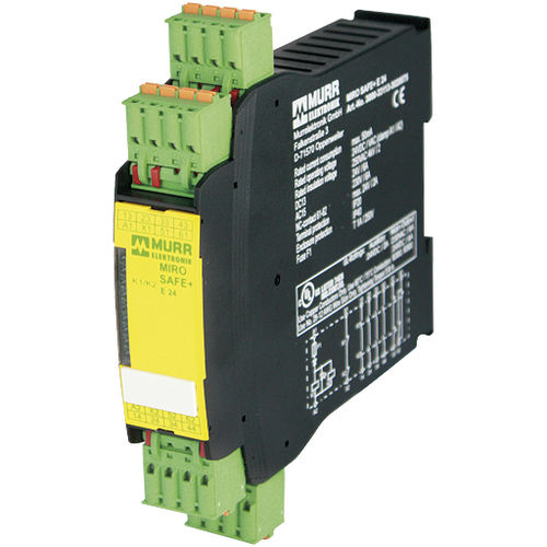Relé de seguridad 4NA - MIRO SAFE+ E 24 - MURRELEKTRONIK - 2NC / en riel DIN / 24 Vcc