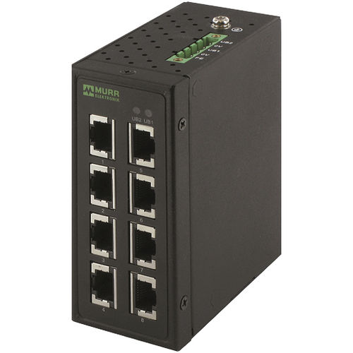 Conmutador Ethernet no administrable - TREE 8TX series - MURRELEKTRONIK - 8 puertos / para montaje sobre riel DIN