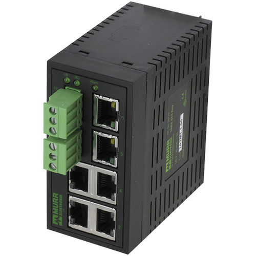 Conmutador Ethernet no administrable - TREE 6TX series  - MURRELEKTRONIK - 6 puertos / para montaje sobre riel DIN