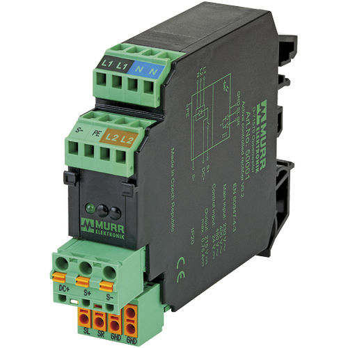 Alimentación eléctrica en riel DIN - MURRELEKTRONIK - AC/DC / para control de freno y embrague / digital