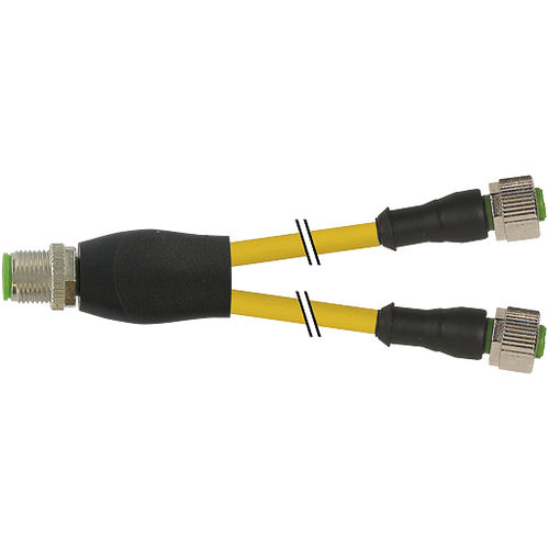 Adaptador eléctrico industrial - MURRELEKTRONIK - roscado / de PVC / de seguridad