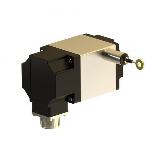 Transductor de desplazamiento con cable - SWP - TWK-ELEKTRONIK GmbH - con potenciómetro de plástico conductor / mecánico / flexible