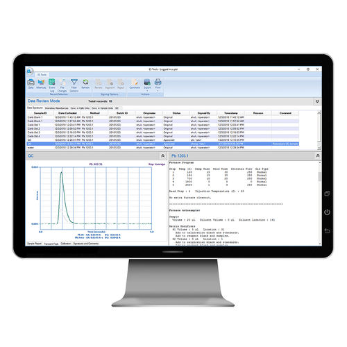 Software de gestión de control de acceso y de seguridad - Syngistix - PerkinElmer - de análisis / de base de datos / de trazabilidad