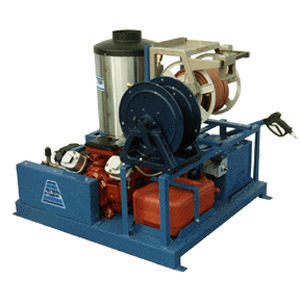 Limpiador de alta presión de agua fría - ADF Systems, Ltd. - con motor de gas / montado sobre camión / en remolque