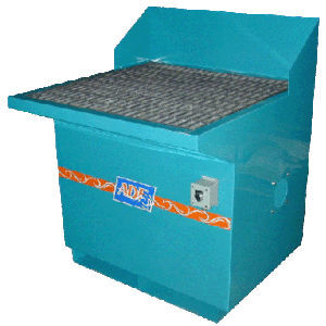 Mesa aspirante apriete para el proceso de amolado - DDT series - ADF Systems, Ltd. - para soldaduras / a medida