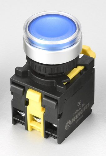 Botón pulsador de muelle - A2MGF11 - Auspicious Electrical Engineering Co., Ltd. - IP65 / con luz LED