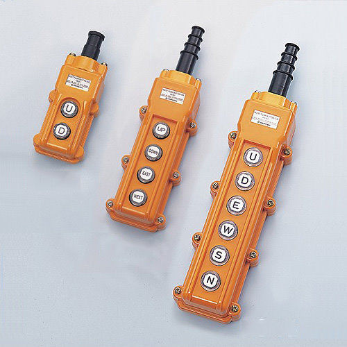 Caja botonera con 6 botones - HS-60 Series - Auspicious Electrical Engineering Co., Ltd. - con 4 botones / de 2 botones / NEMA 4X