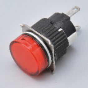 Indicador luminoso LED - A16 series - Auspicious Electrical Engineering Co., Ltd. - de incandescencia / montado en panel / redondo