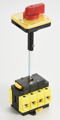 Interruptor principal - DS463-480 series - Auspicious Electrical Engineering Co., Ltd. - con botón selector / 3 polos / 4 polos