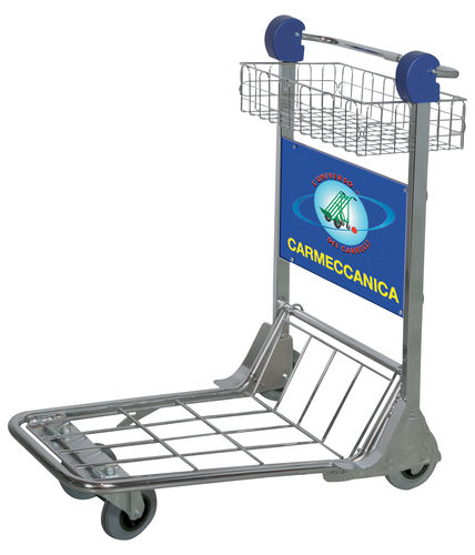 Carro de transporte - AERO - CARMECCANICA - de metal / de plataforma / con plataforma con rejilla