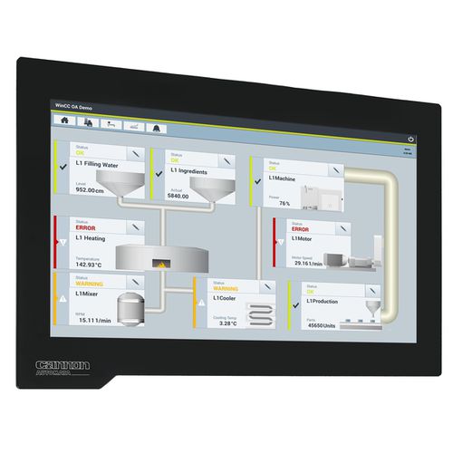 Panel PC de LCD - C1 series - Cannon-Automata - con pantalla ancha / 7" / 1280 x 1024