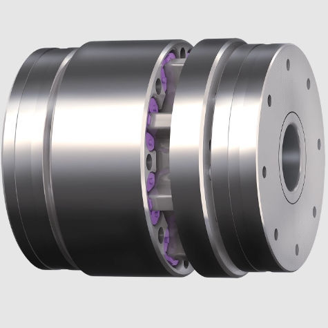 Acoplamiento flexible a la torsión - ROTEX® GS HP - KTR - compacto / de eje / para aire