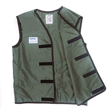Chaleco de trabajo - Vest-L	 - ITW Air Management - de refrigeración / de tejido / verde