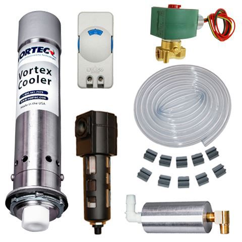 Refrigerador de aire - VORTEX 797SS - ITW Air Management - para armario / compacto / eléctrico