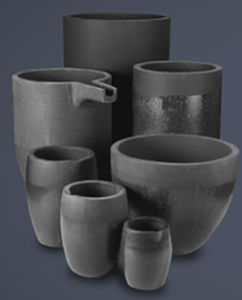 Crisol de carburo de silicio - Stabil - Morgan Molten Metal Systems - ligado al carbono