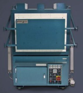 Horno de mufla - EMF-G - Morgan Molten Metal Systems - de tipo armario / de alto vacío / de alta temperatura