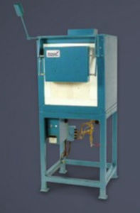 Horno de mufla - MF-C - Morgan Molten Metal Systems - de tipo armario / de copelación / de gas