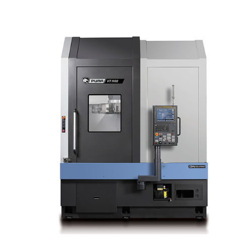 Centro de torneado CNC - PUMA VT1 series - Doosan Infracore Machine Tools - vertical / 12 herramientas / para uso intensivo