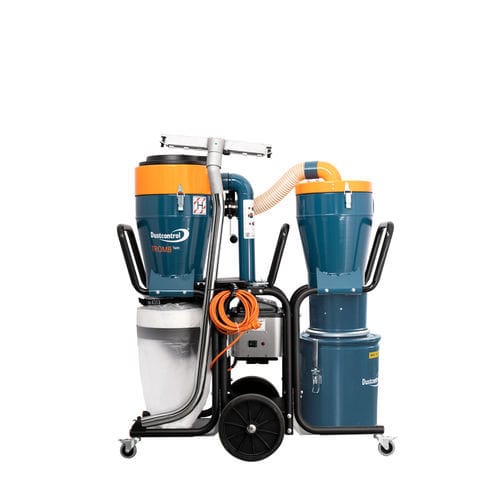 Aspirador industrial - DC Tromb 400 Twin La - Dustcontrol AB - en seco / monofásico / móvil