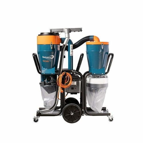 Aspirador industrial - DC Tromb 400 Twin cL - Dustcontrol AB - en seco / monofásico / móvil