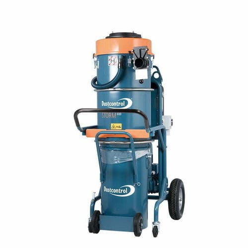 Aspirador industrial - DC Storm 600 a - Dustcontrol AB - en seco / trifásico / móvil
