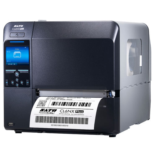 Impresora de etiquetas de transferencia térmica - CL6NX Plus - SATO Asia Pacific - de mesa / con grabadores de RFID / rápida