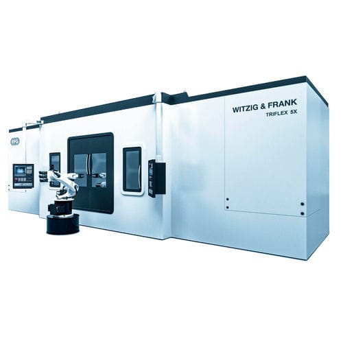 Máquina transfer rotativa - WITZIG & FRANK TRIFLEX 5X - FFG Europe & Americas - CNC / 6 posiciones / multihusillos